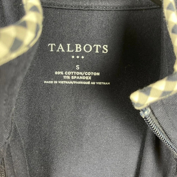 Talbots Women Sleeveless Full Zip Vest Size S - Picture 3 of 5